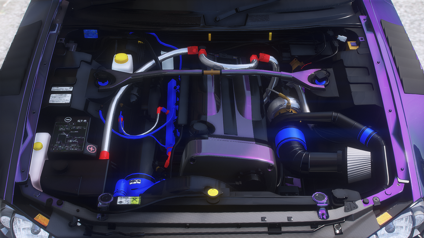 Nissan ER34 Abflug