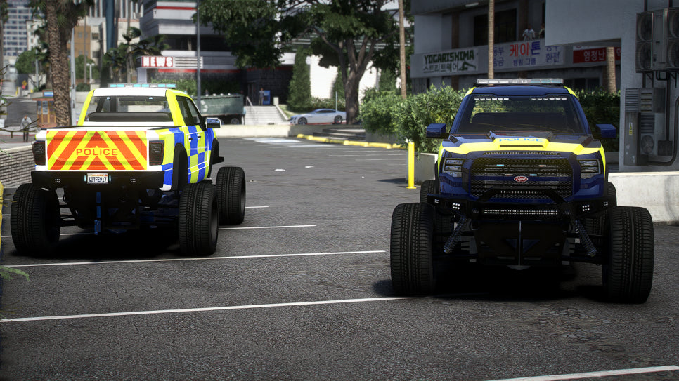 NON-ELS Caracara Monster Truck Marked