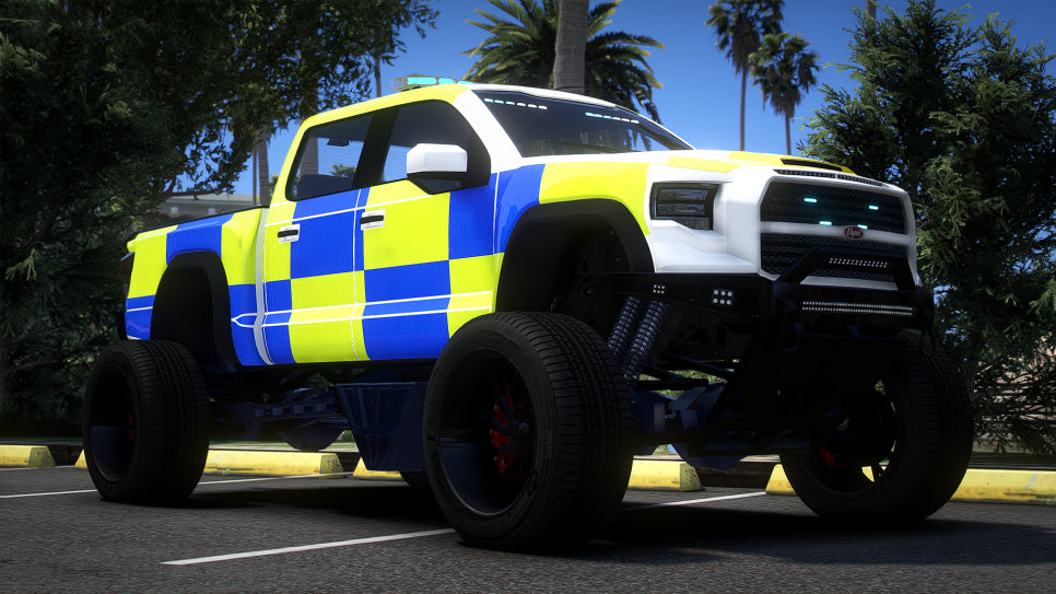 NON-ELS Caracara Monster Truck Marked