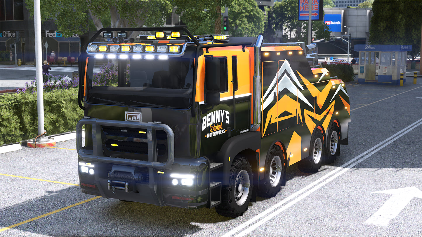 Non-ELS Brickade Tow Truck