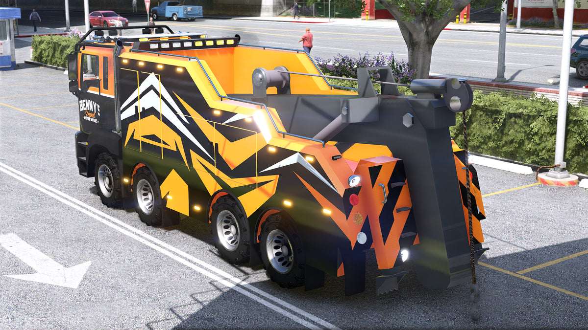 Non-ELS Brickade Tow Truck