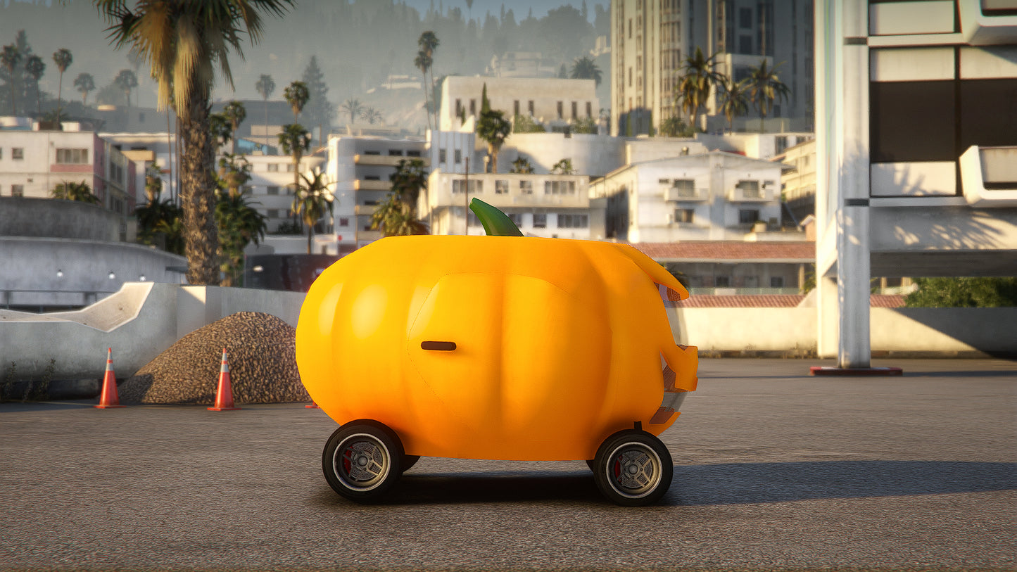Pumpkin Car