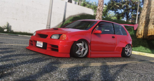 Toyota starlet Glanza v Widebody