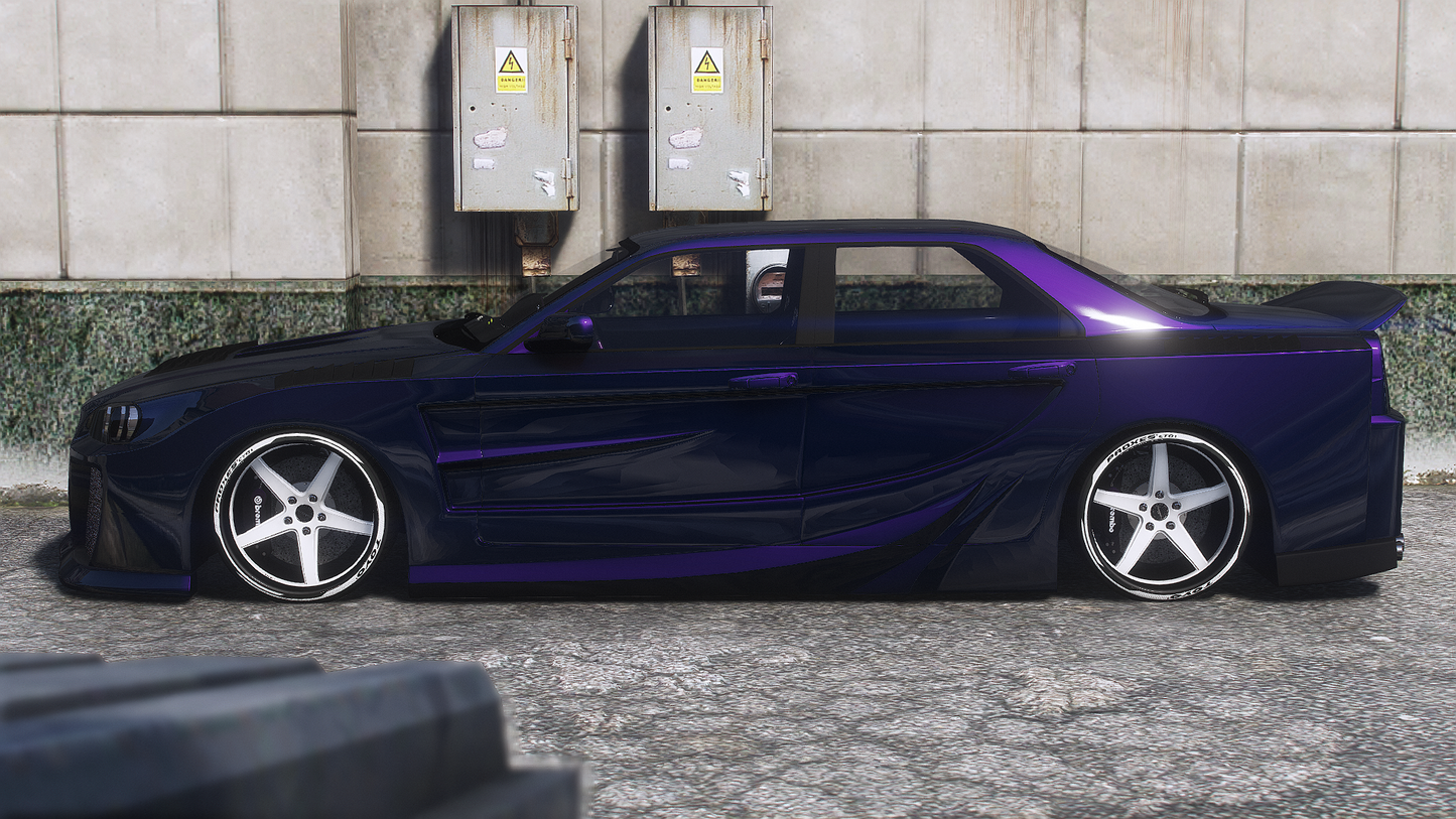 Nissan ER34 Abflug