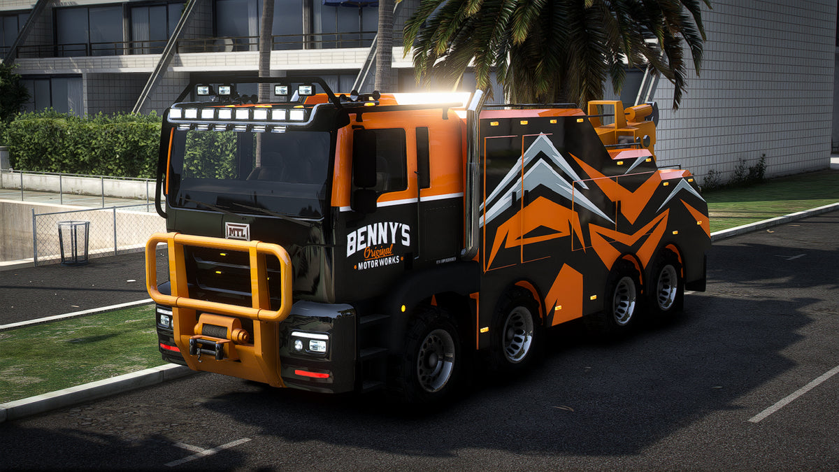 Non-ELS Brickade Tow Truck