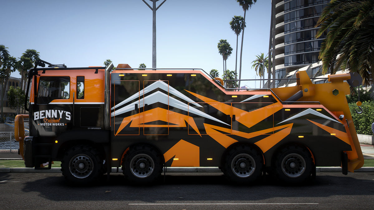 Non-ELS Brickade Tow Truck
