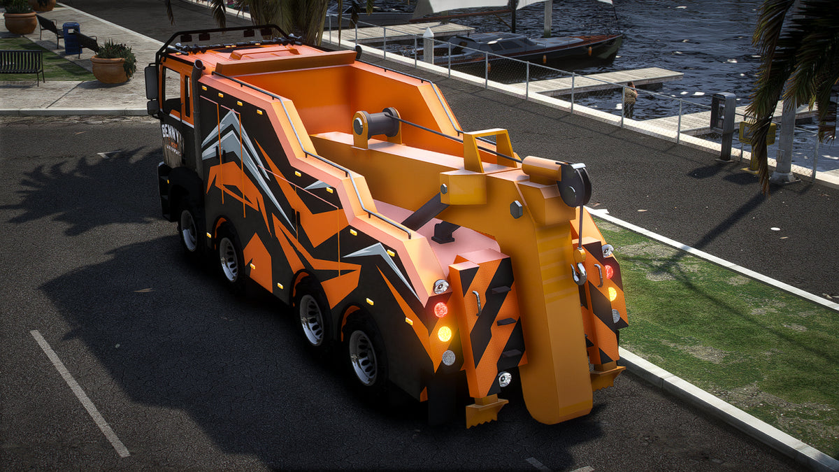 Non-ELS Brickade Tow Truck