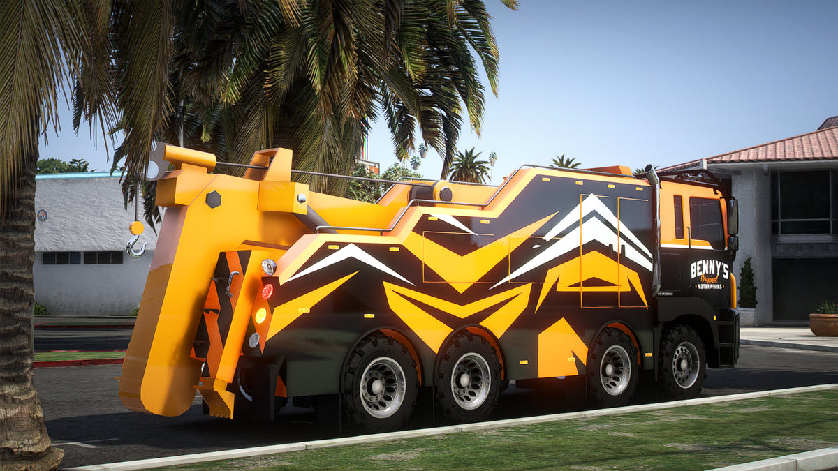 Non-ELS Brickade Tow Truck