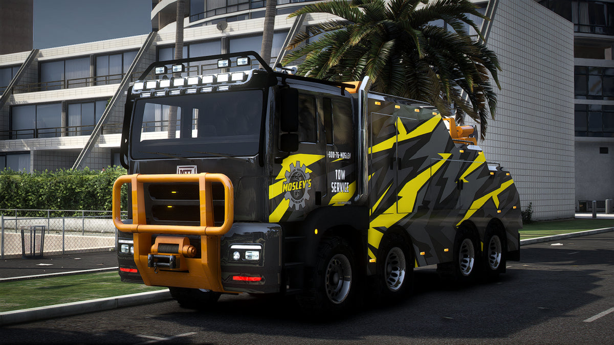 Non-ELS Brickade Tow Truck
