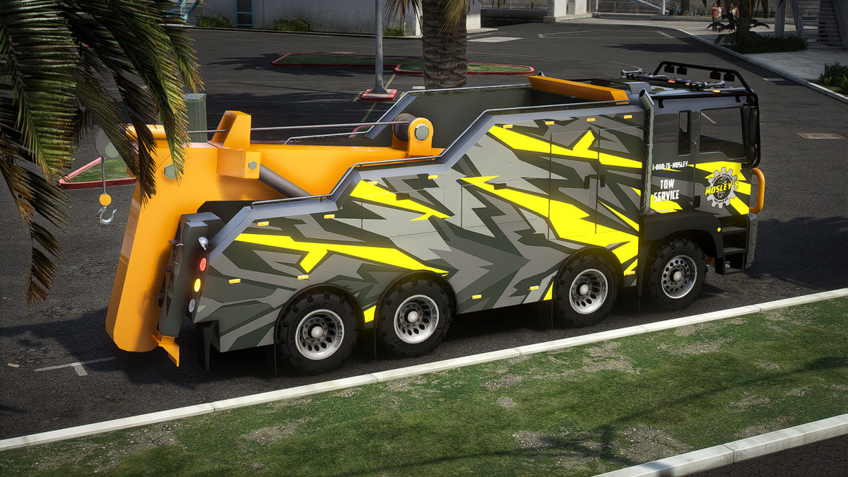 Non-ELS Brickade Tow Truck