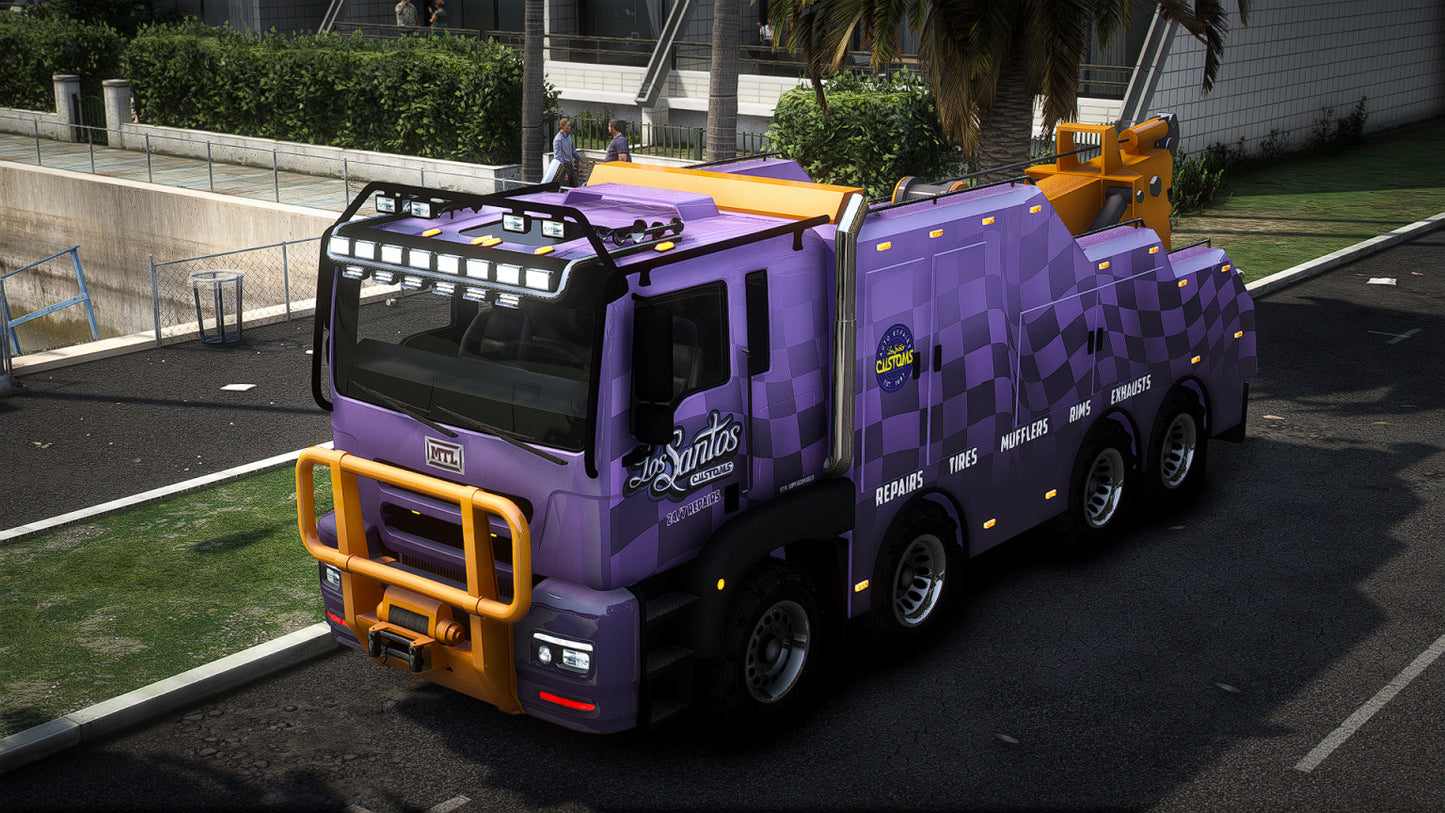 Non-ELS Brickade Tow Truck