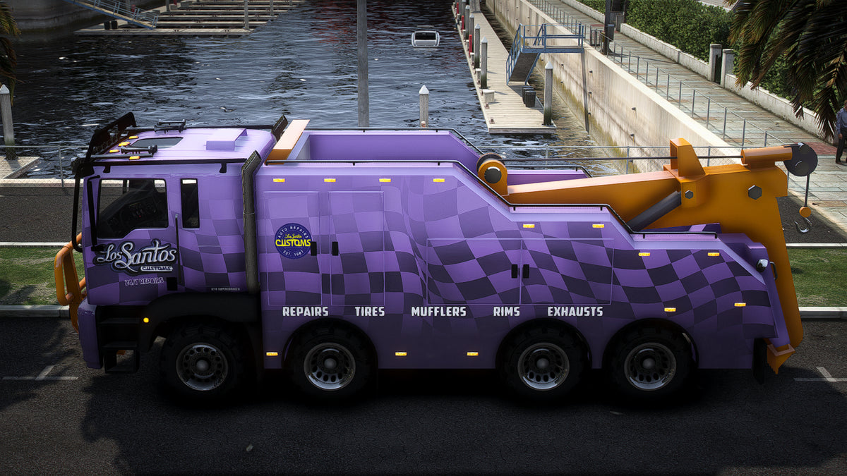 Non-ELS Brickade Tow Truck