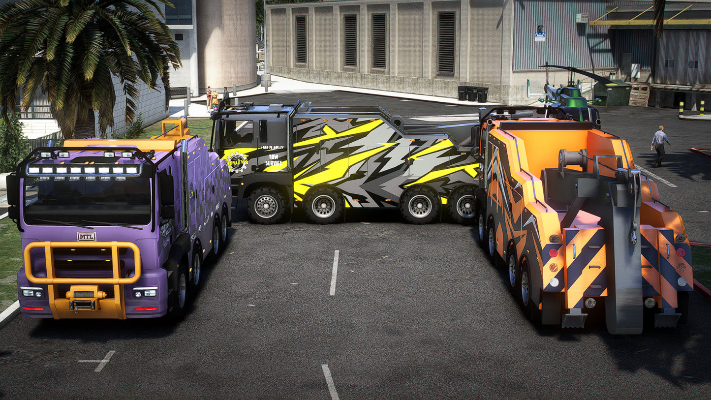 Non-ELS Brickade Tow Truck