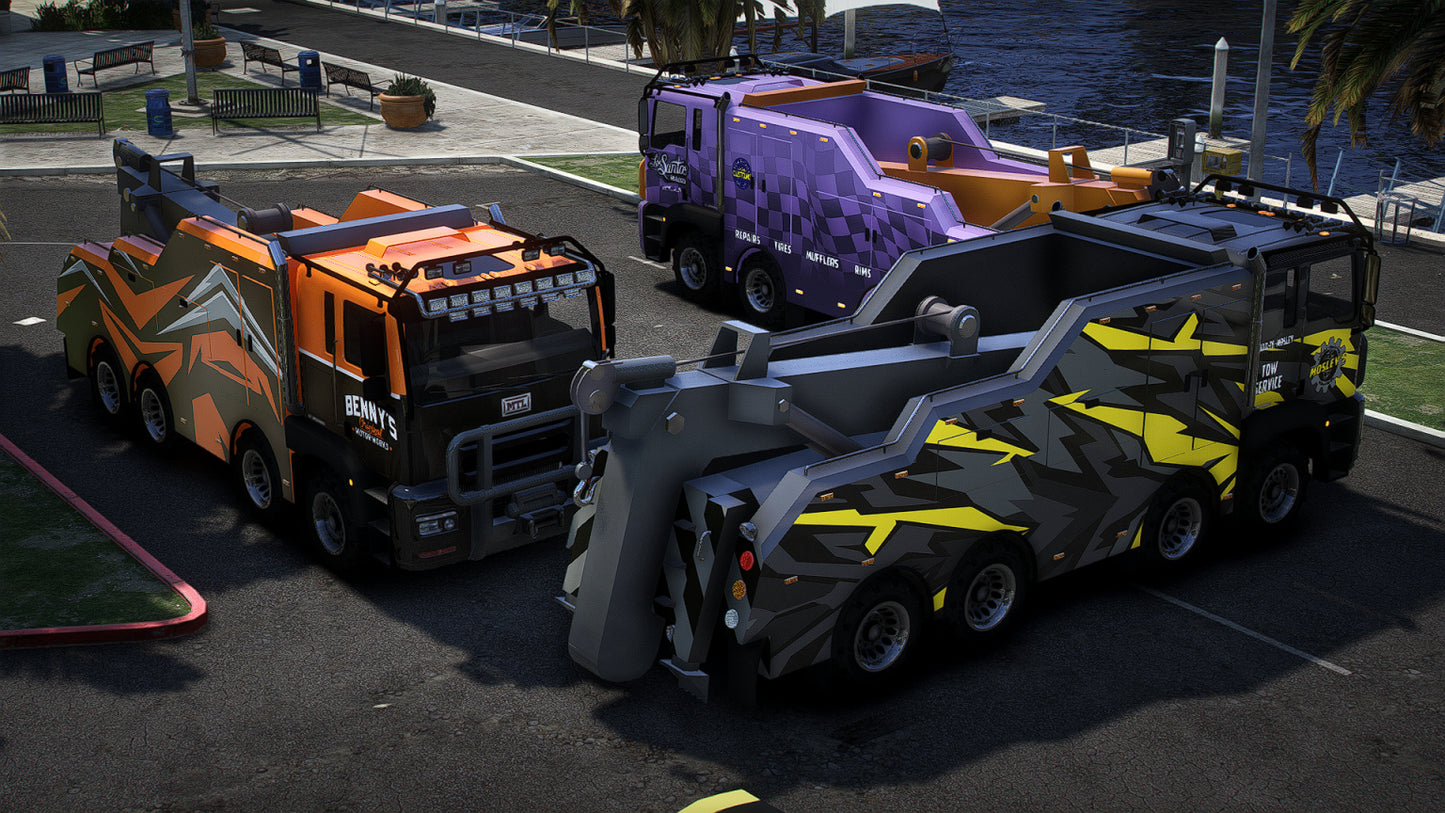 Non-ELS Brickade Tow Truck