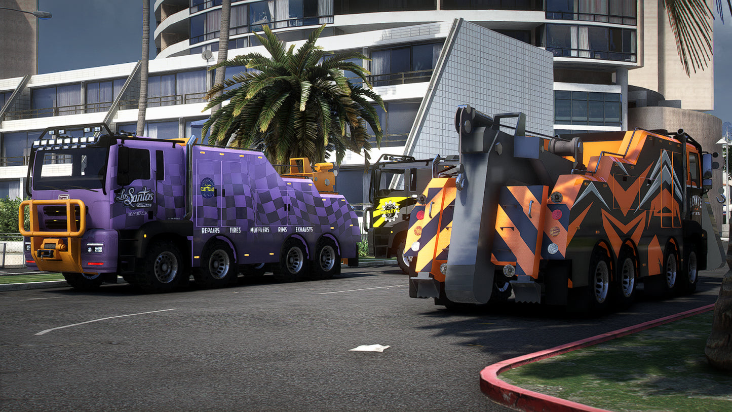 Non-ELS Brickade Tow Truck