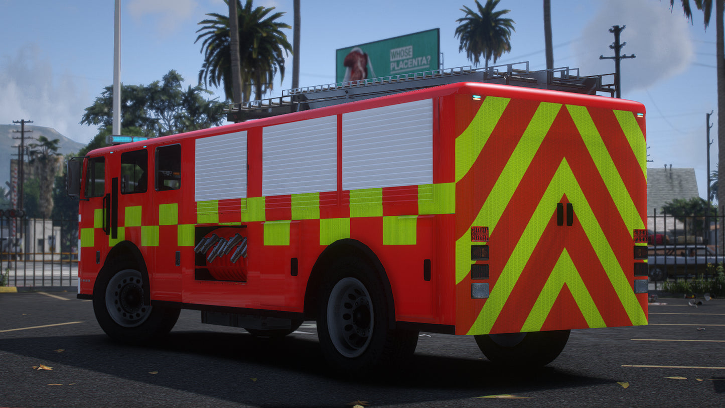Non-ELS MTL Fire Truck Marked (Fire)
